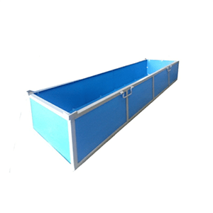 Metal Supported PP Transport Boxes - Industrial and Transport Equipments
